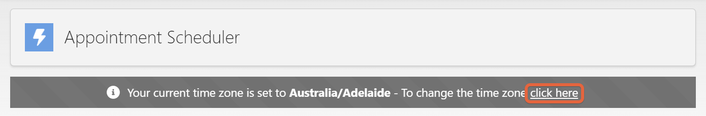 Click here text link